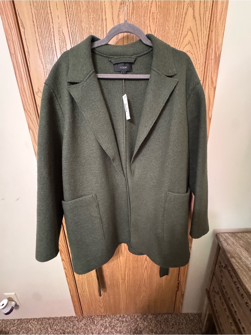 JCREW Wrap Coat - Picture 1 of 9